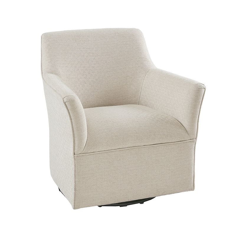 Madison Park Caddy Swivel Glider Accent Chair, Multicolor
