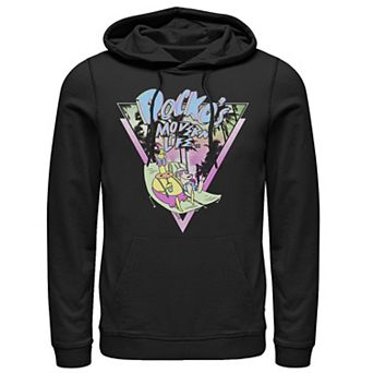 Men's Rocko's Modern Life Modern Retro Neon Logo Hoodie