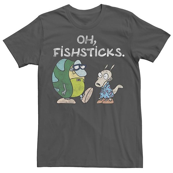 Rocko's Modern Life Filburt And Rocko Oh Fishticks T-Shirt