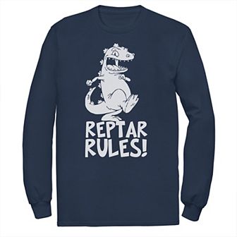 Men's Rugrats Reptar Rules Long Sleeve Tee