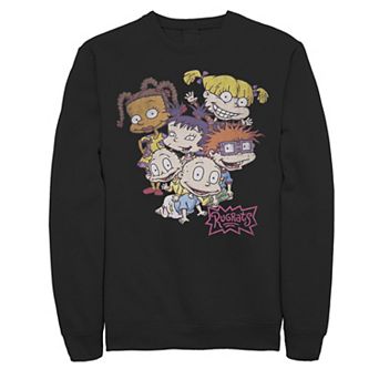 Men's Rugrats Group Pile Logo Fleece