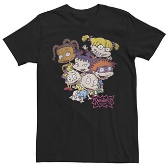 Men's Rugrats Group Pile Logo Tee