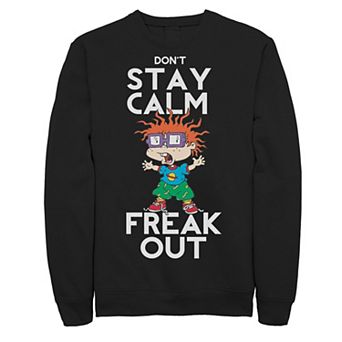 Men's Rugrats Chuckie Freak Out Fleece
