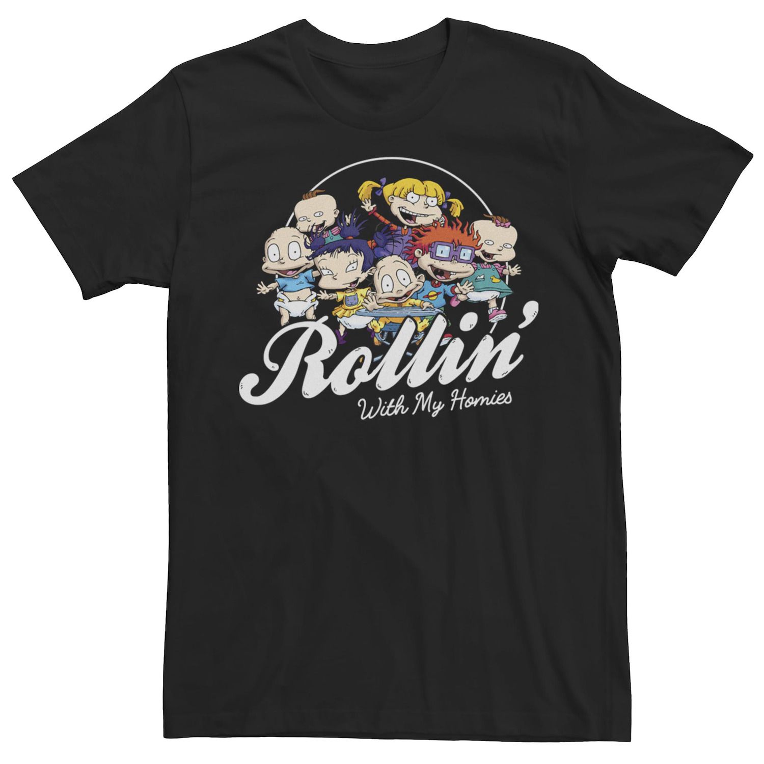 Image for Licensed Character Men's Rugrats Group Rollin' With My Homies Tee at Kohl's.