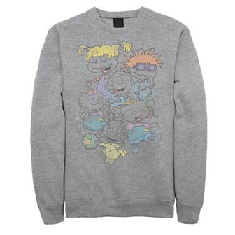 Men's Rugrats Watercolor Group Fleece