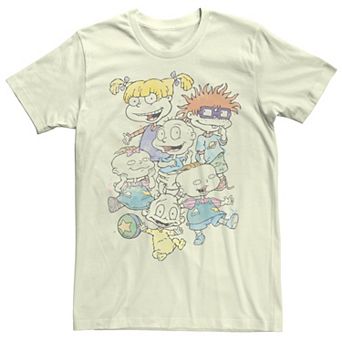 Men's Rugrats Watercolor Group Tee