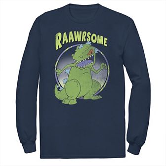Men's Rugrats Reptar Raawrsome Long Sleeve Tee