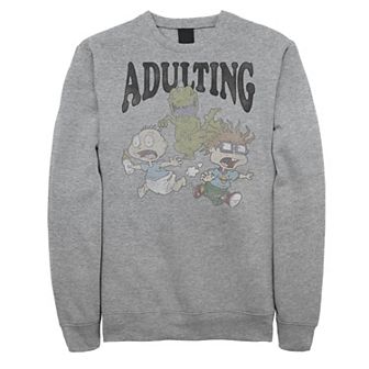Men's Rugrats Reptar Run Adulting Fleece