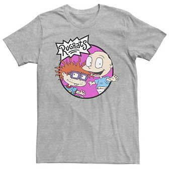 Men's Rugrats Tommy Chuckie Logo Tee