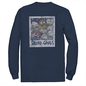 Men's Rugrats Squad Goals Photo Long Sleeve Tee