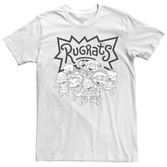 Men's Rugrats Outline Group Logo Tee