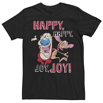 Men's Ren & Stimpy Happy Happy Joy Joy Tee