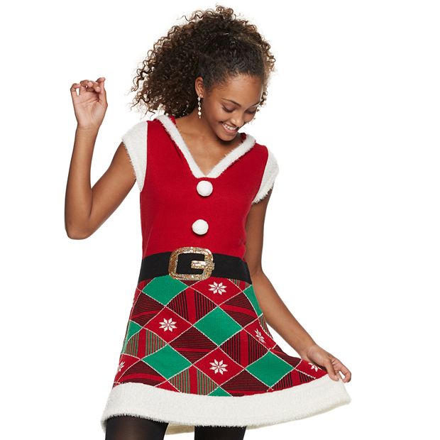 Hooded best sale christmas dress