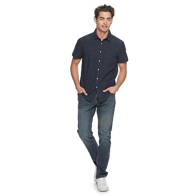 Men's Marc Anthony Casual Slim-Fit Short Sleeve Shirt