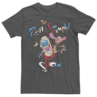 Men's Ren & Stimpy Show Vintage Logo Tee