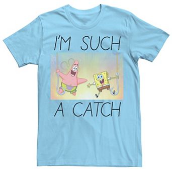Men's Spongebob I'm Such A Catch Portrait Tee