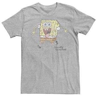 Men's Spongebob Faded Portrait Tee