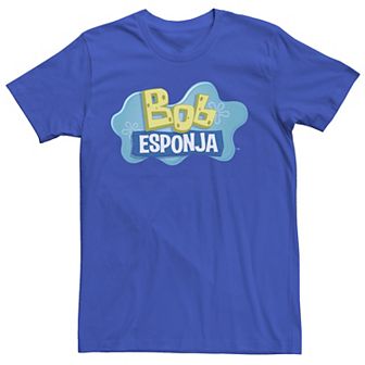 Men's Spongebob Bob Esponja Logo Tee