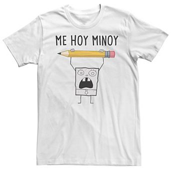 Men's Spongebob Me Hoy Minoy Tee