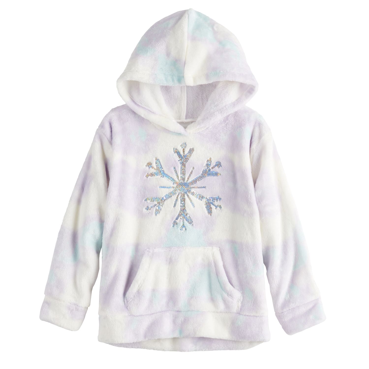 girls plush hoodie