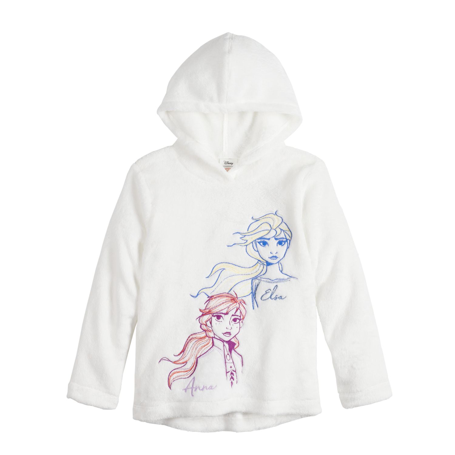 girls plush hoodie