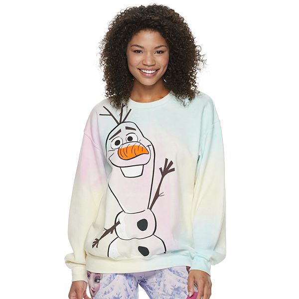 Juniors' Disney's Frozen Olaf Sweatshirt