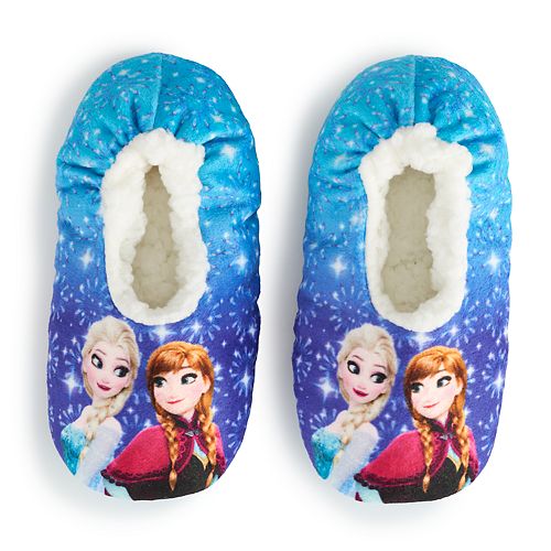 Disney's Frozen 2 Girls 49 Fuzzy Babba Slipper Socks