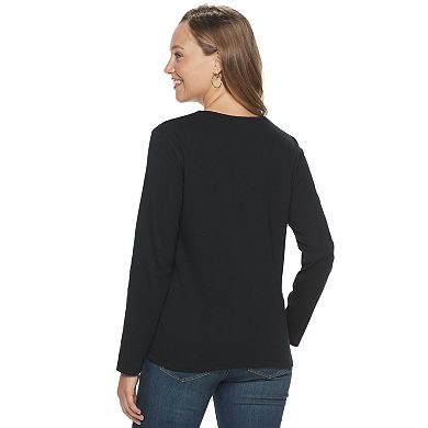 Women's MCCC Sportswear Long Sleeve Holiday Graphic Tee