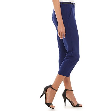 Women's Apt. 9® Torie Belted Capri Pants