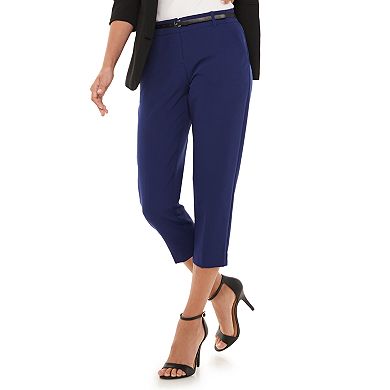 Women's Apt. 9® Torie Belted Capri Pants