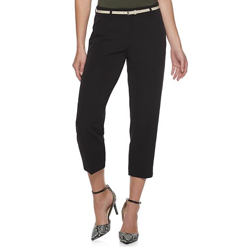 Women's Apt. 9® Torie Belted Capri Pants