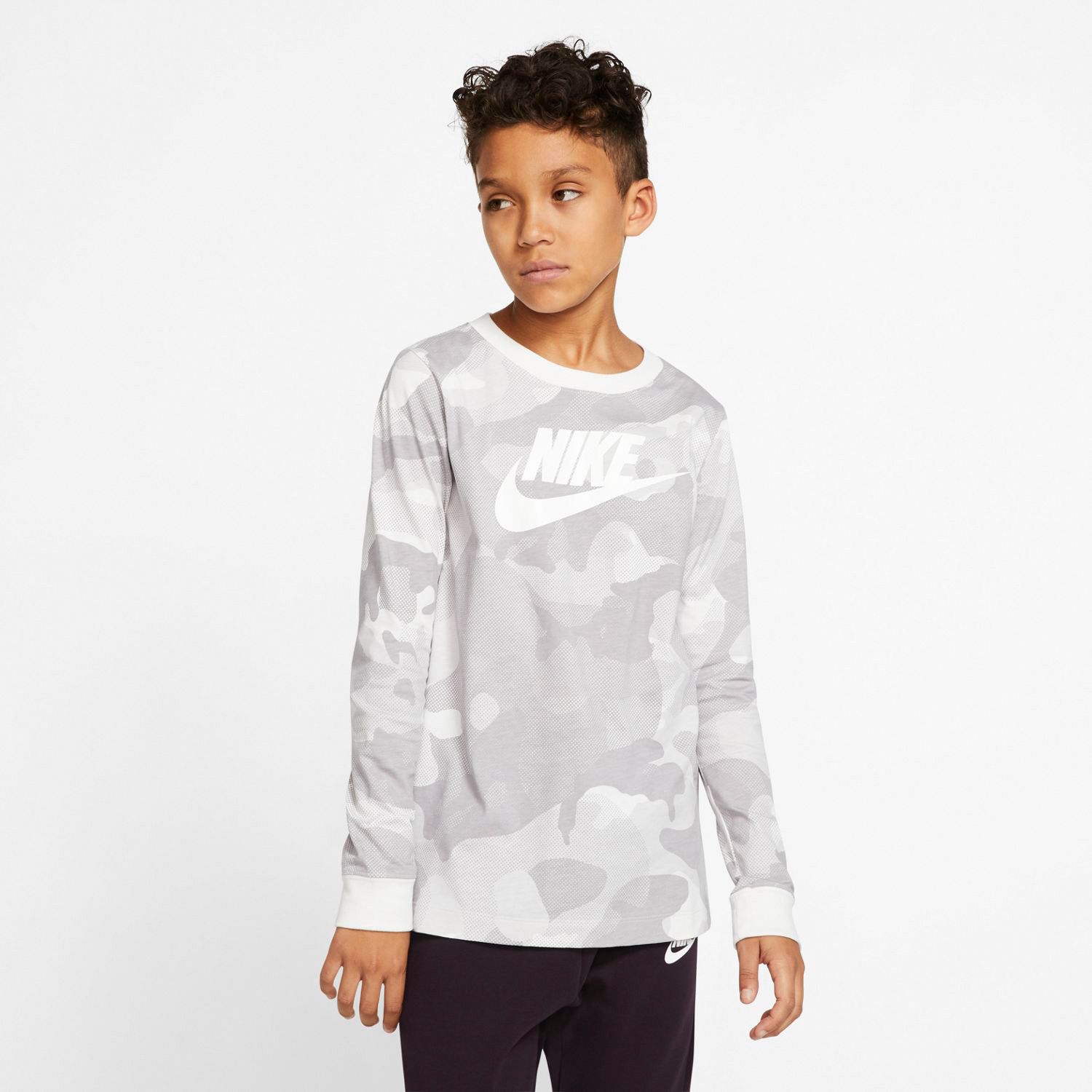 boys nike camo shirt