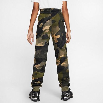 Boys 8 20 Nike Camo Jogger Pants