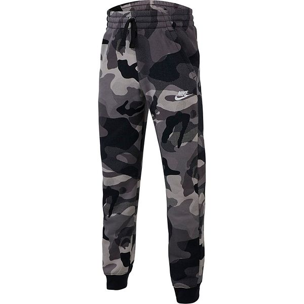 Nike Boys Sportswear Club on sale Camo Joggers Green Medium