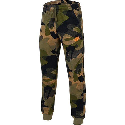 nike camo jogger pants