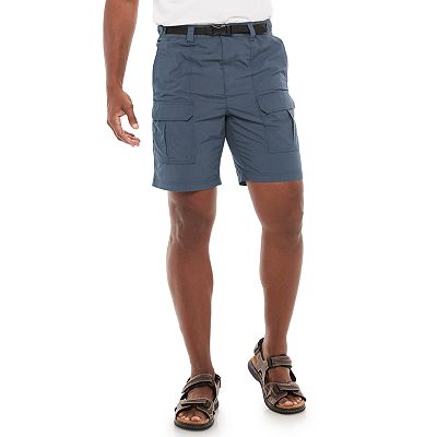 Men's Croft Barrow® Belted Ripstop Cargo Shorts