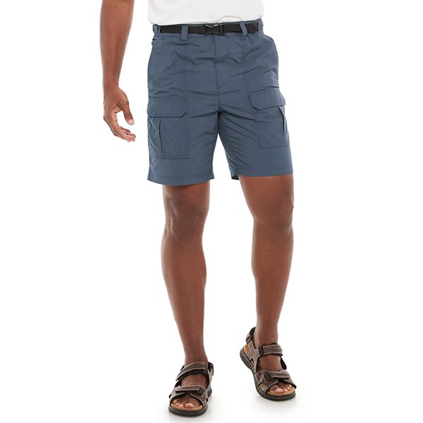 Men's Croft & Barrow® Belted Ripstop Cargo Shorts
