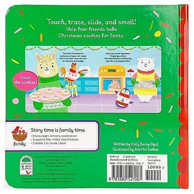 Cottage Door Press Christmas Cookies For Santa Touch and Feel Book