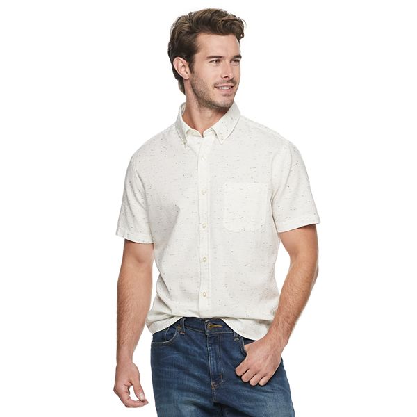 Kohls mens short on sale sleeve dress shirts