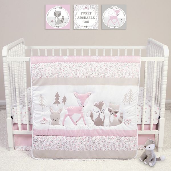 Kohl's girl 2025 crib bedding sets