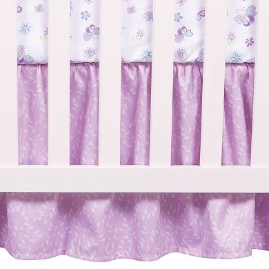 Sammy & Lou Butterfly Meadow 4 Piece Crib Bedding Set