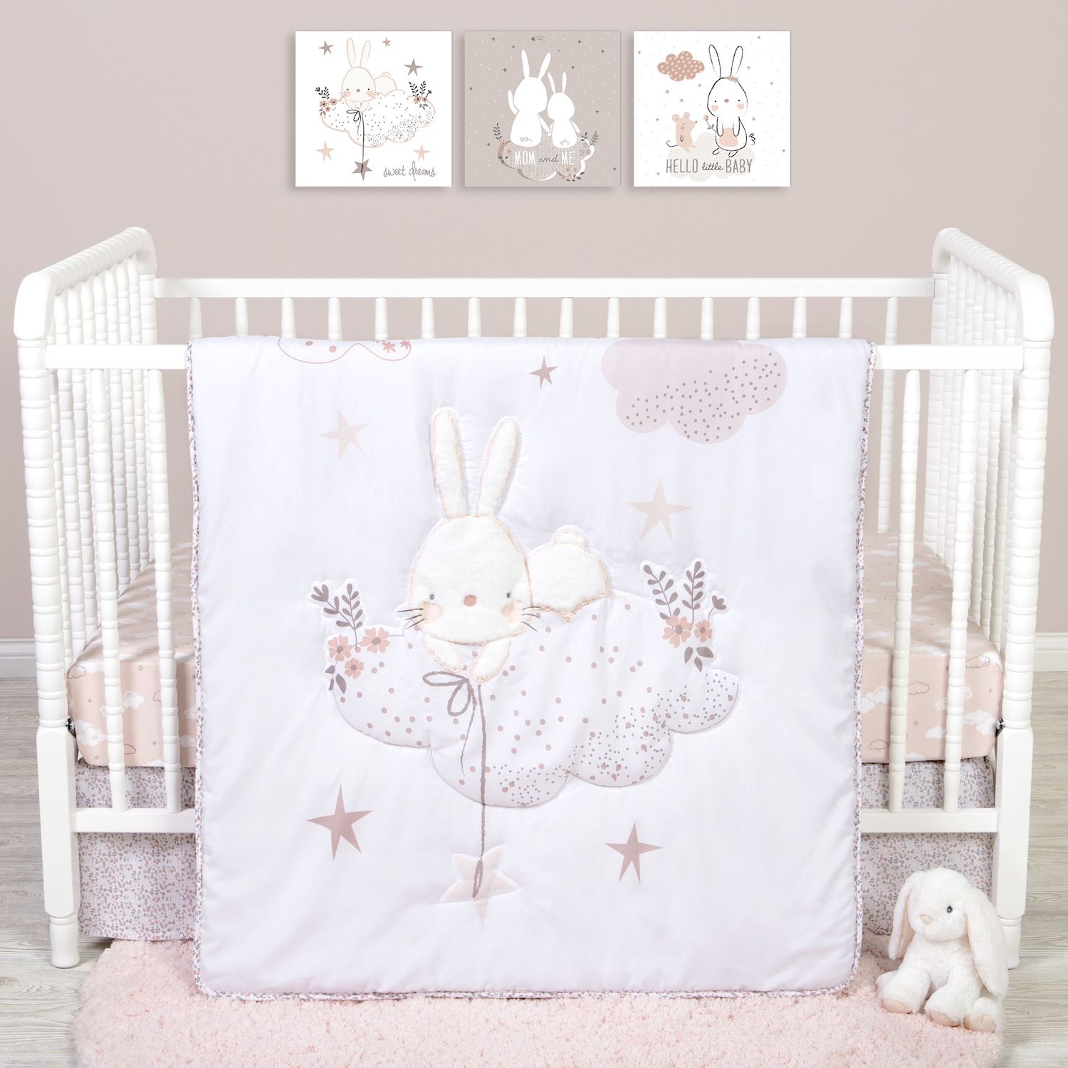 fluffy crib sheet