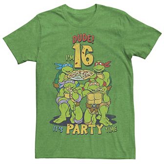 Men's Teenage Mutant Ninja Turtles Dude I'm 16 Tee