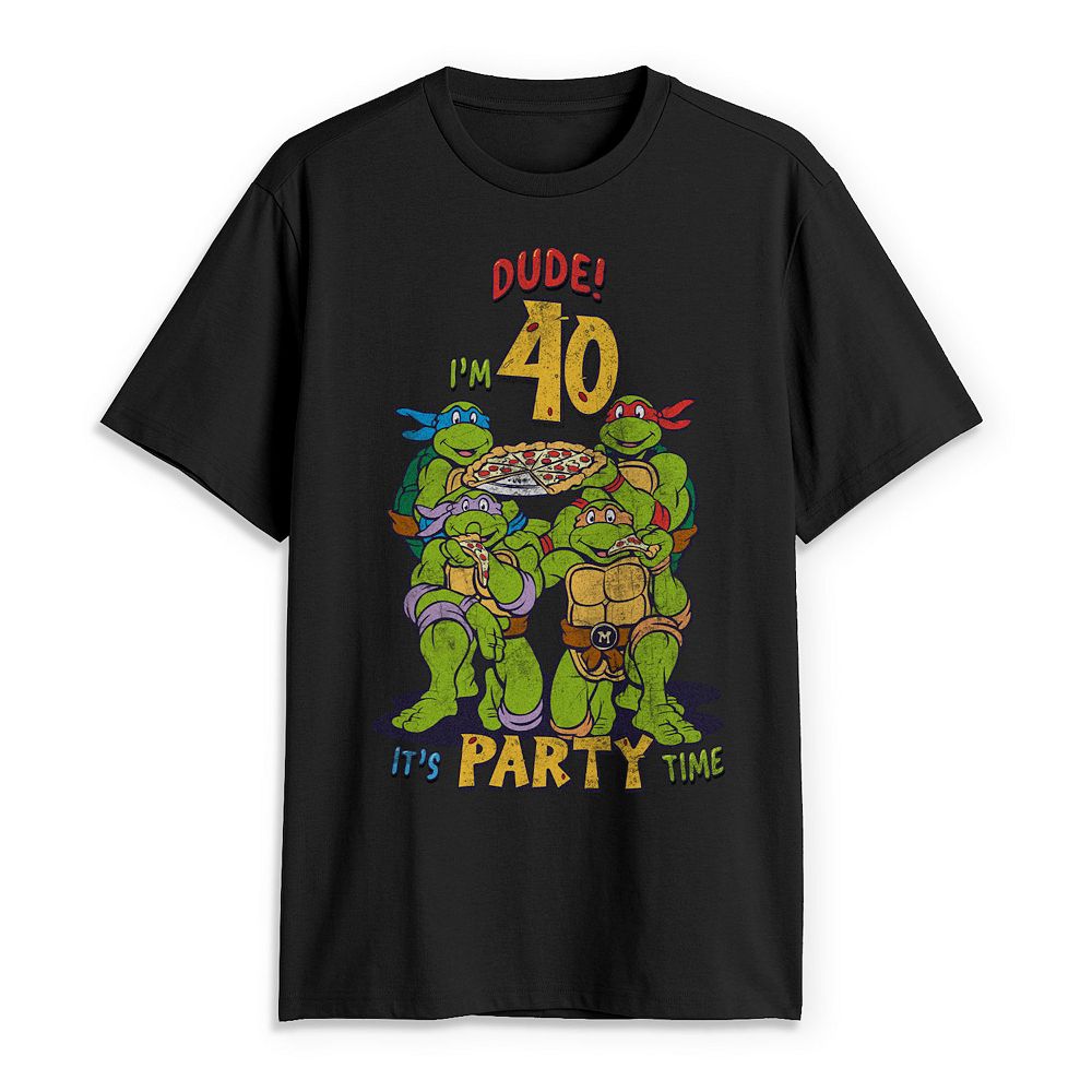 Men's Teenage Mutant Ninja Turtles Dude I'm 40 Tee