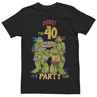 Men's Teenage Mutant Ninja Turtles Dude I'm 40 Tee