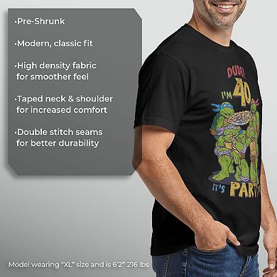 Men's Teenage Mutant Ninja Turtles Dude I'm 40 Tee