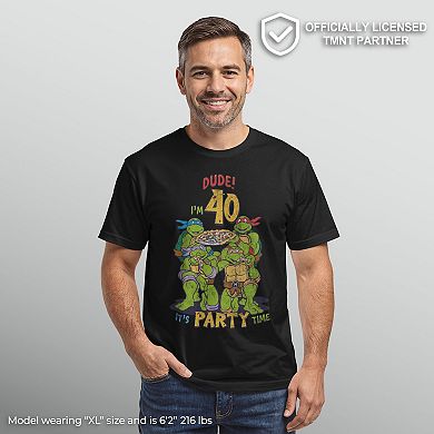 Men's Teenage Mutant Ninja Turtles Dude I'm 40 Tee