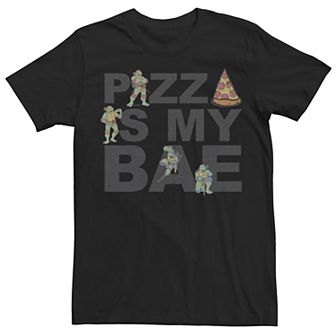 Men's Teenage Mutant Ninja Turtles Pizza Is My Bae Tee