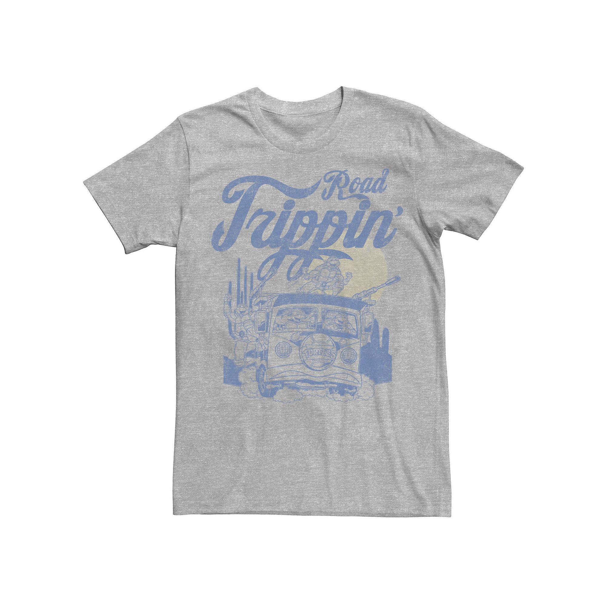 Mens Teenage Mutant Ninja Turtles Road Trippin Tee, Size: Small, Athletic