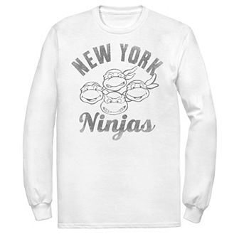 Men's Ninja Turtles New York Ninjas Vintage Long Sleeve Tee